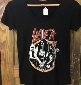 Slayer Tour 1984 Logo Scoopneck Tee