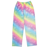 Iscream Fuzzy Pants Shimmering Rainbow