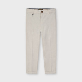 Mayoral Linen Tailored Pants