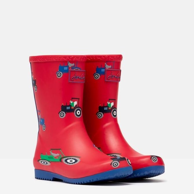 Joules Flexible Welly Red Tractor