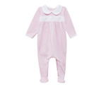 Magnolia Baby Magnolia Baby Sophie and Sam Smocked Collared Girl Footie PK