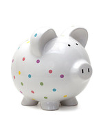 Child to Cherish Child to Cherish Large Confetti Piggy Bank