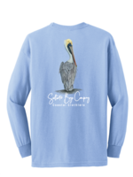 Saltwater Boys Saltwater Boys Pelican Light Blue Long Sleeve