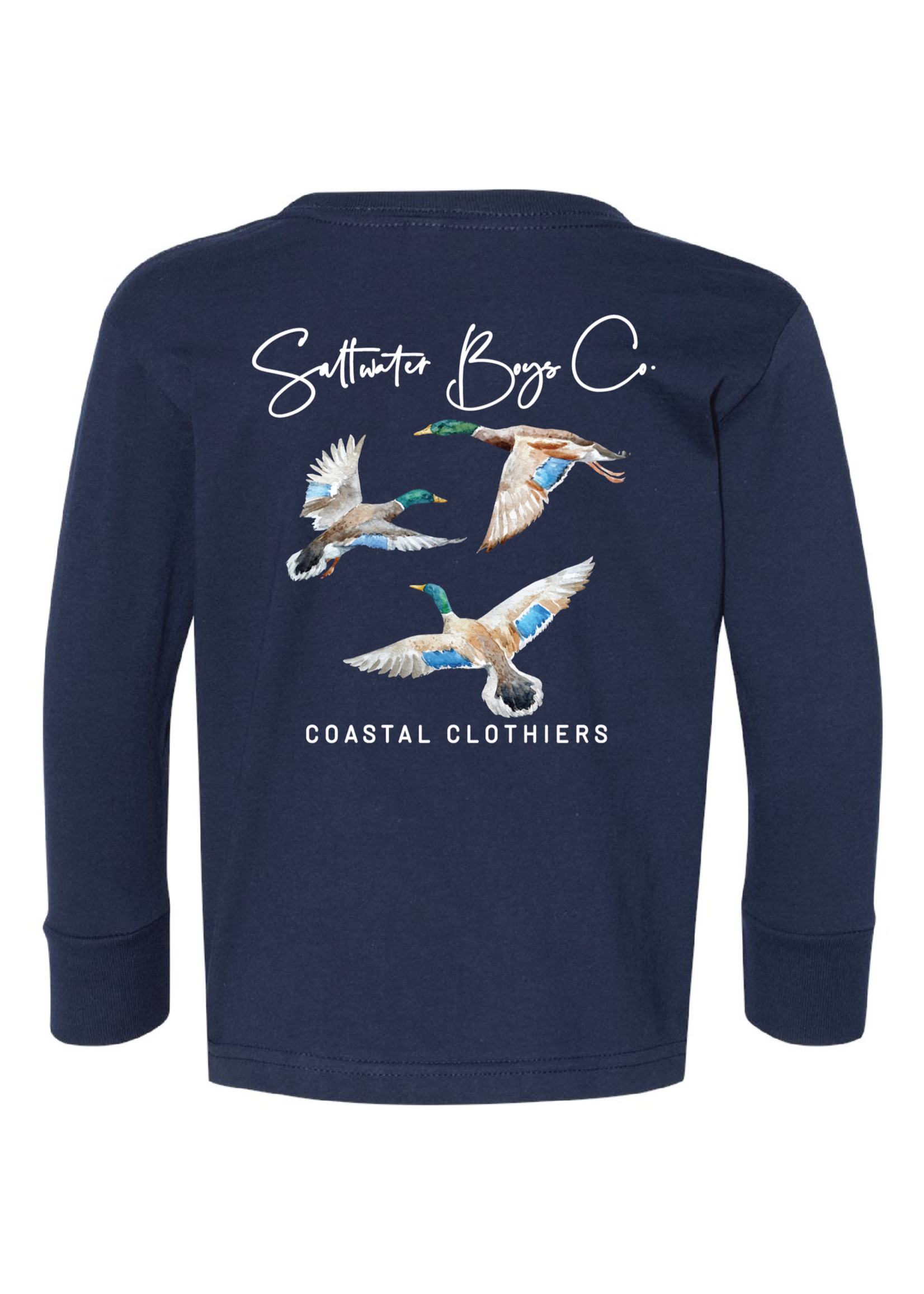 Saltwater Boys Saltwater Boys Mallard Navy Long Sleeve