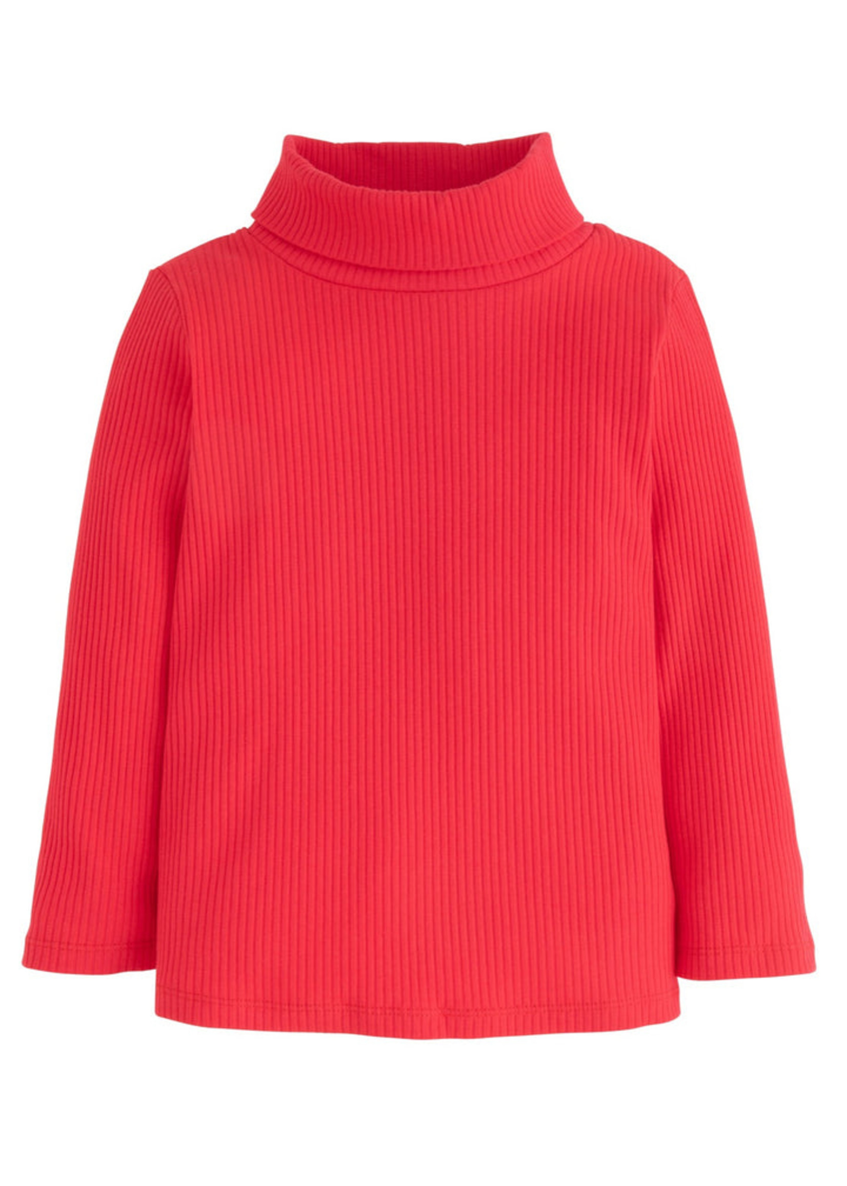 Bisby Bisby Ribbed Turtleneck Red