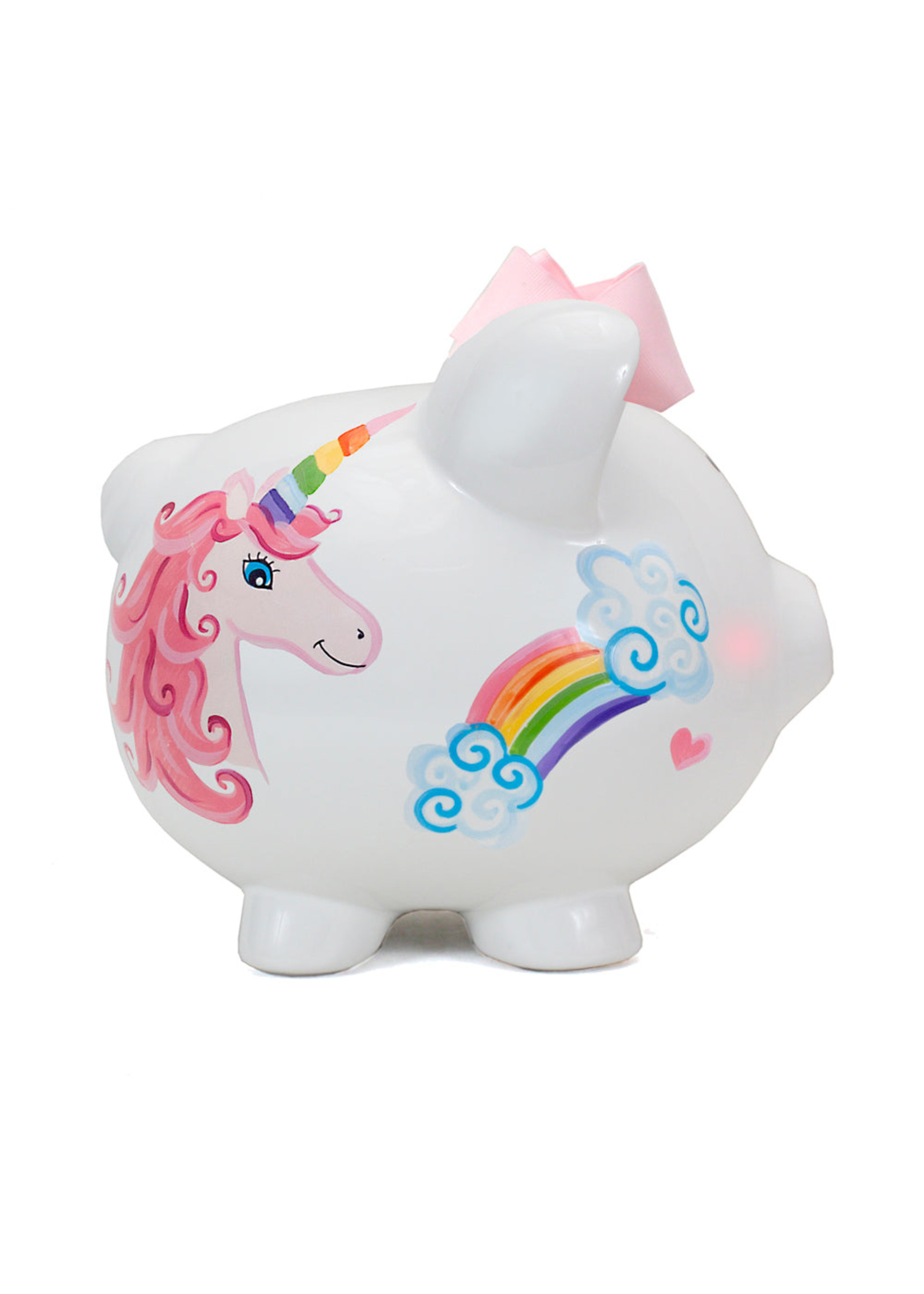 Child to Cherish Child to Cherish Unicorns & Rainbows Piggy Bank