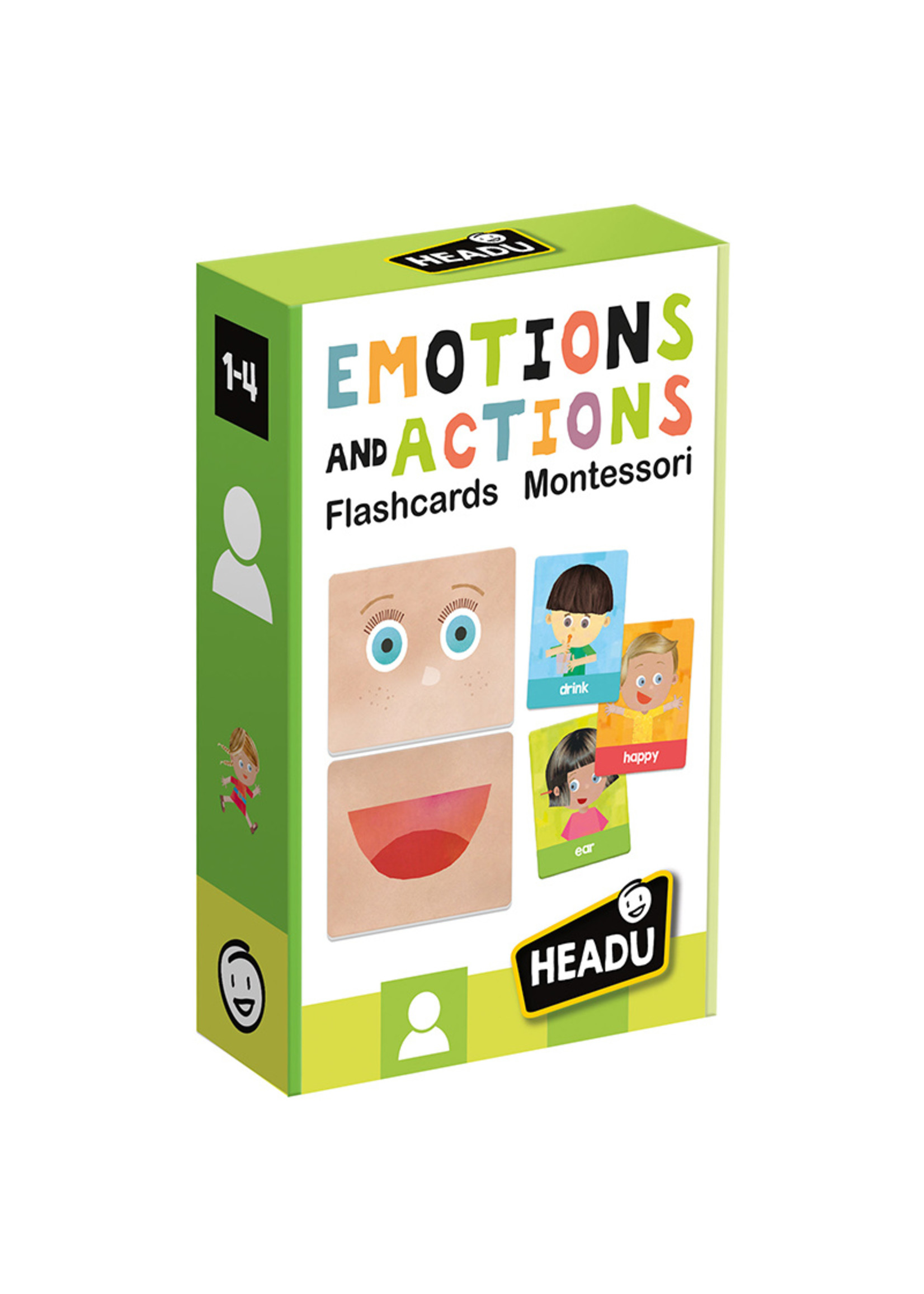 Headu Headu Flashcards Emotions and Actions Montessori