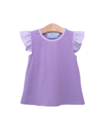 Trotter Street Kids Trotter Street Vivian Flutter Top Lavender