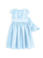 Bella Bliss Bella Bliss Blue Taffeta Party Dress