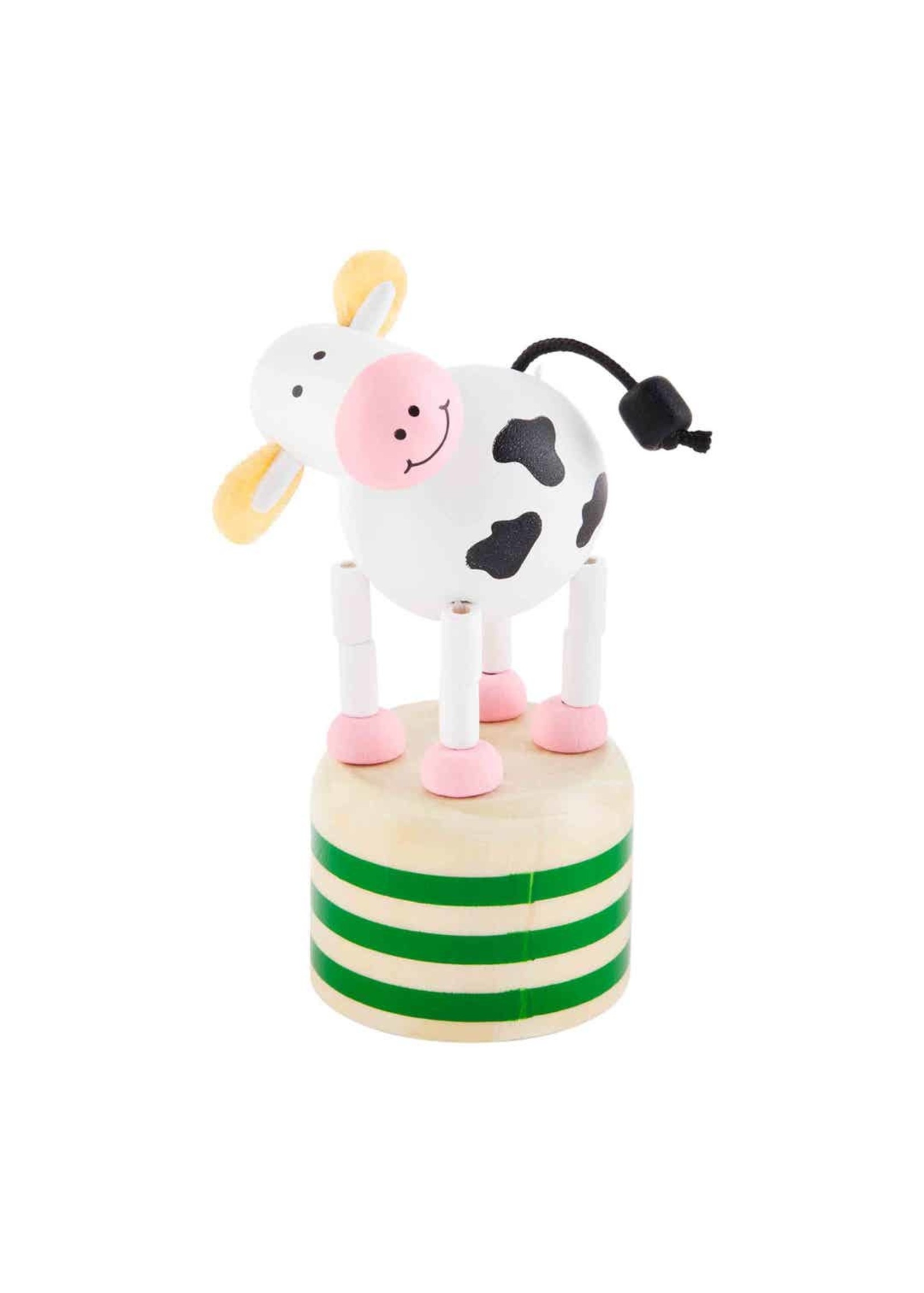 Mud Pie Mud Pie Cow Collapsible Toy