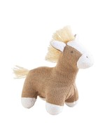 Mud Pie Horse Farm Knit Rattle