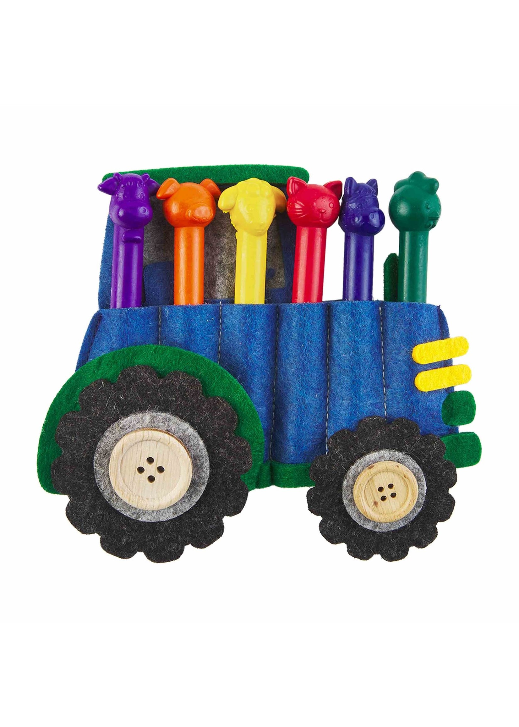 Mud Pie Mud Pie Tractor Crayon Holder