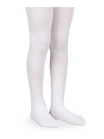 Jefferies Jeffries White Full Foot Tights