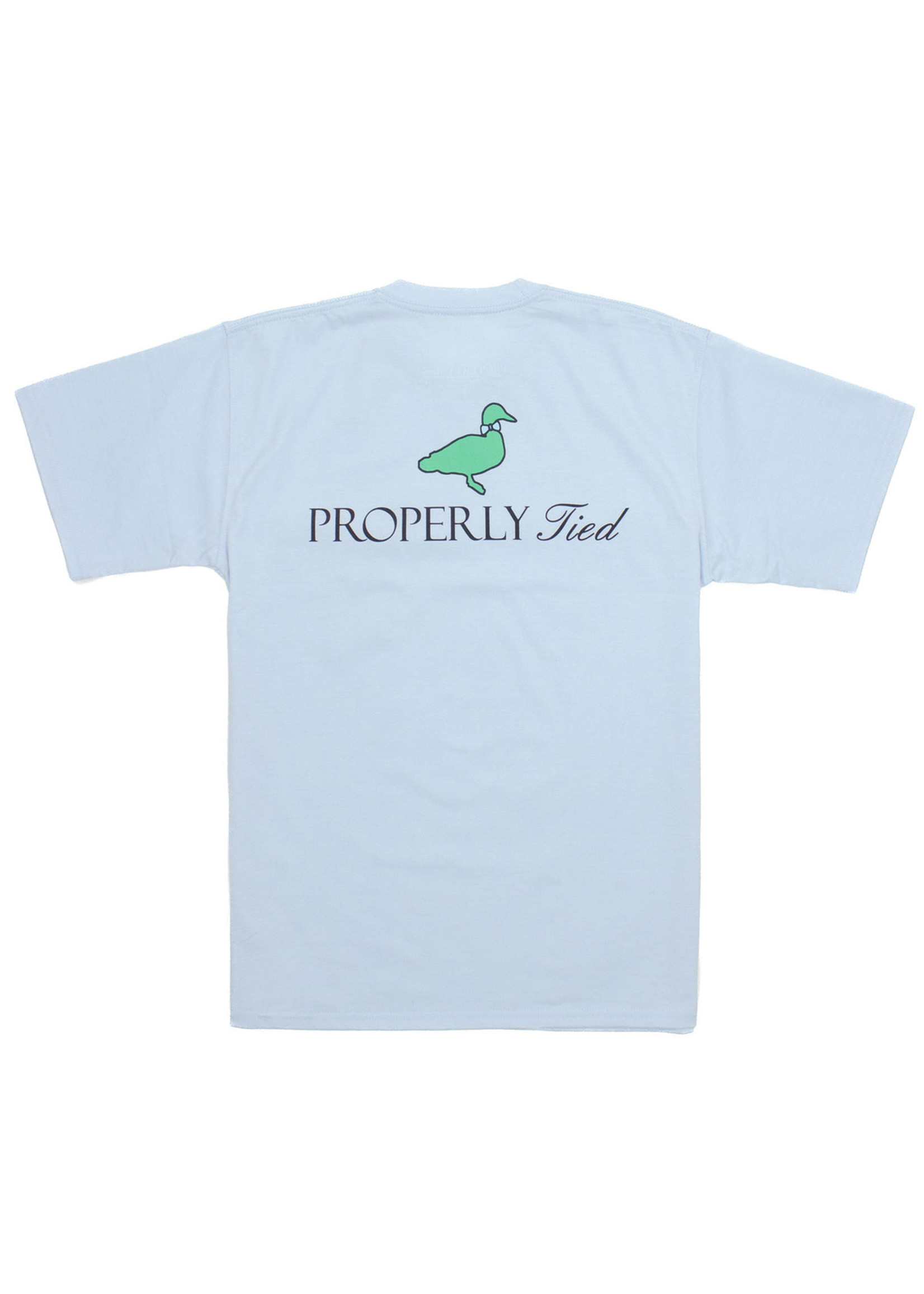 Properly Tied Classic Logo SS Periwinkle
