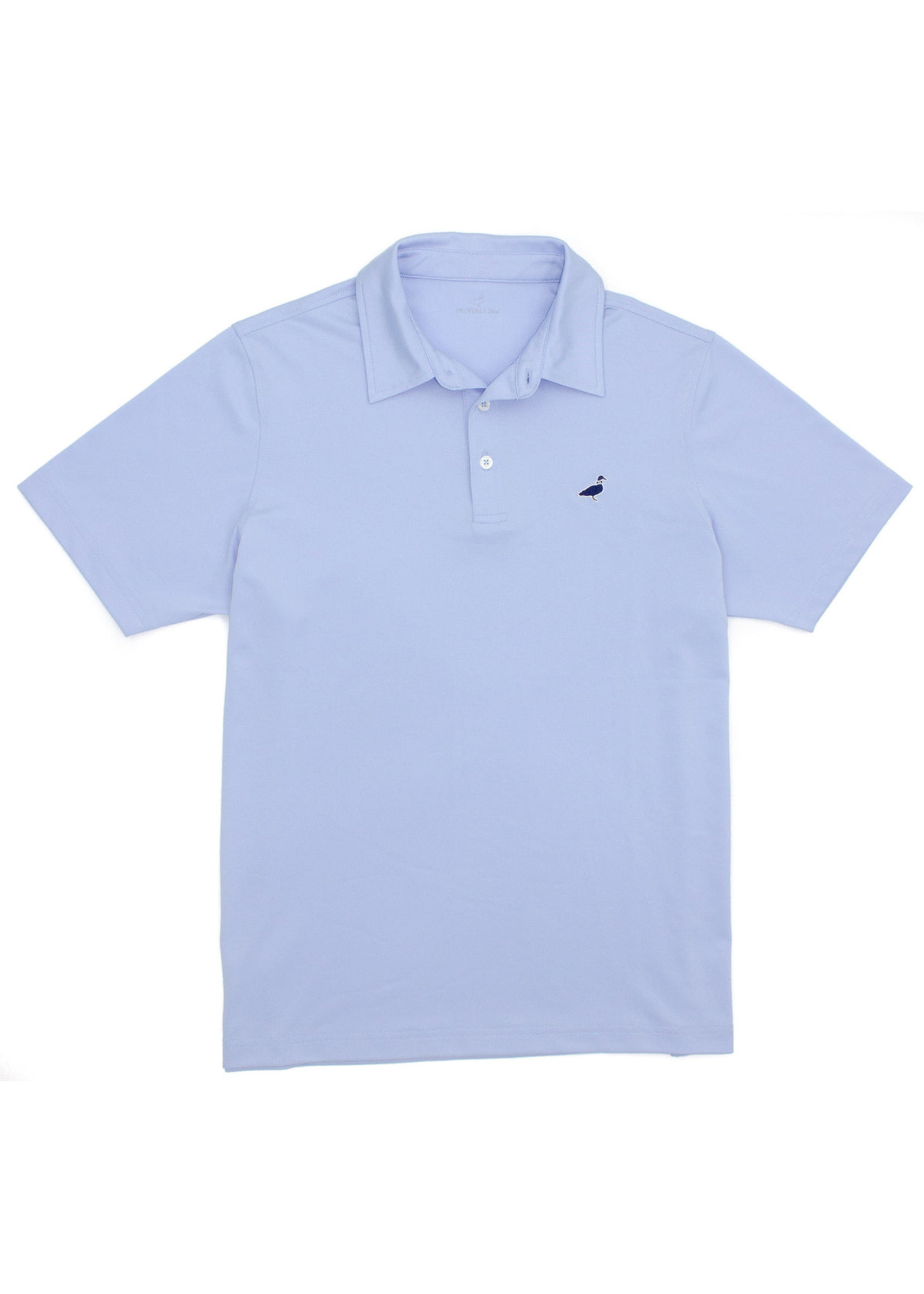 Properly Tied Canal Polo Light Blue