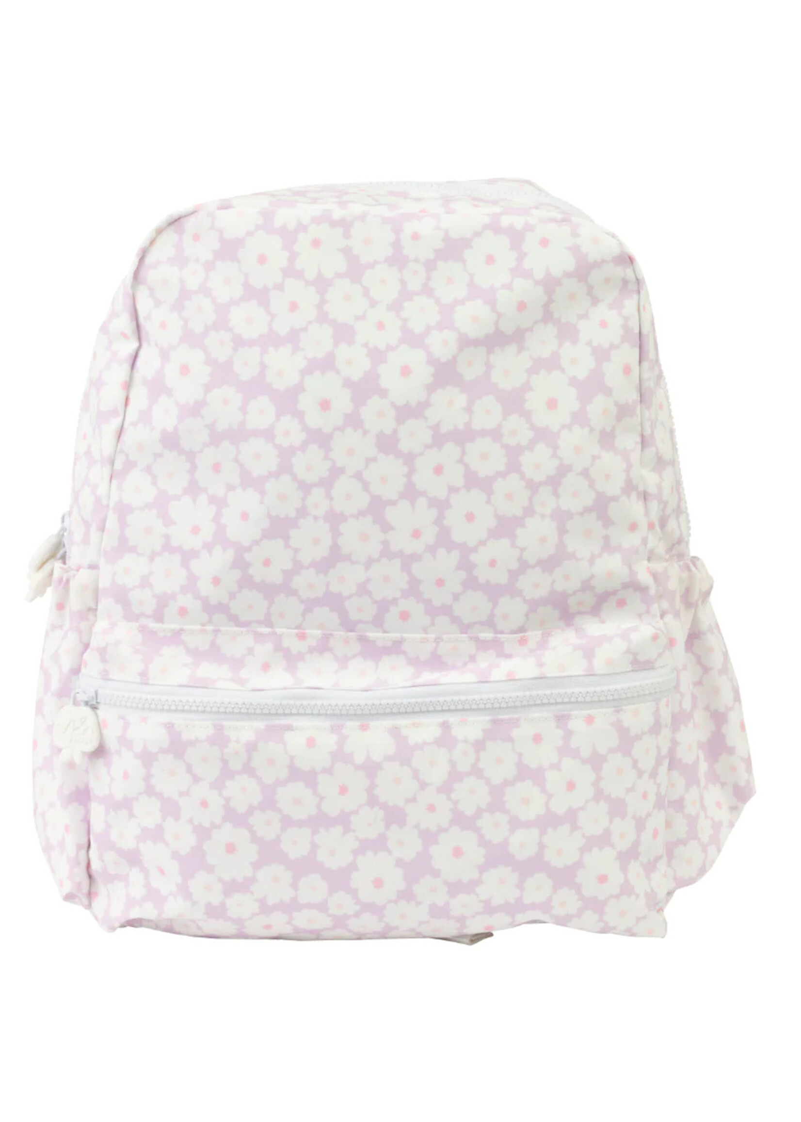 Apple of My Isla Apple Of My Isla Large Backpack Lavender Daisies