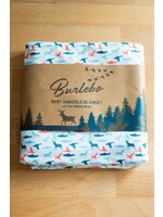 Burlebo Burlebo Baby Swaddle The Great Outdoors