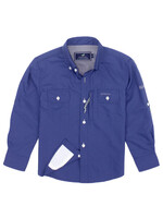 Properly Tied LD Offshore Fishing Shirt-River Blue