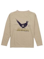 Properly Tied LD Perf Tee LS Pheasant Sand