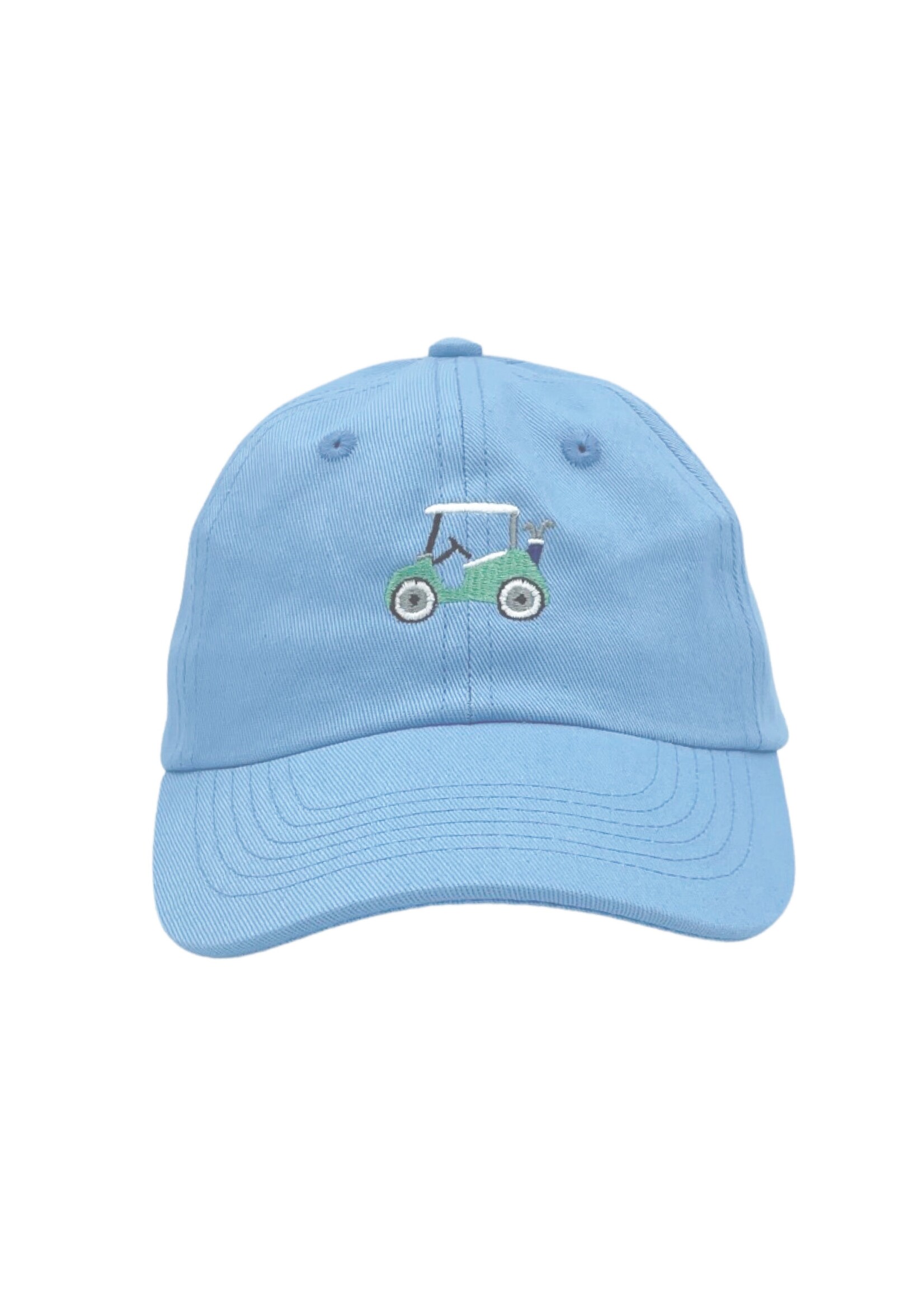 Bits & Bows Bits & Bows Boys Golf Cart Hat -Birdie Blue