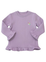 Itsy Bitsy Itsy Bitsy Purple Ruffle Unicorn Sweatshirt