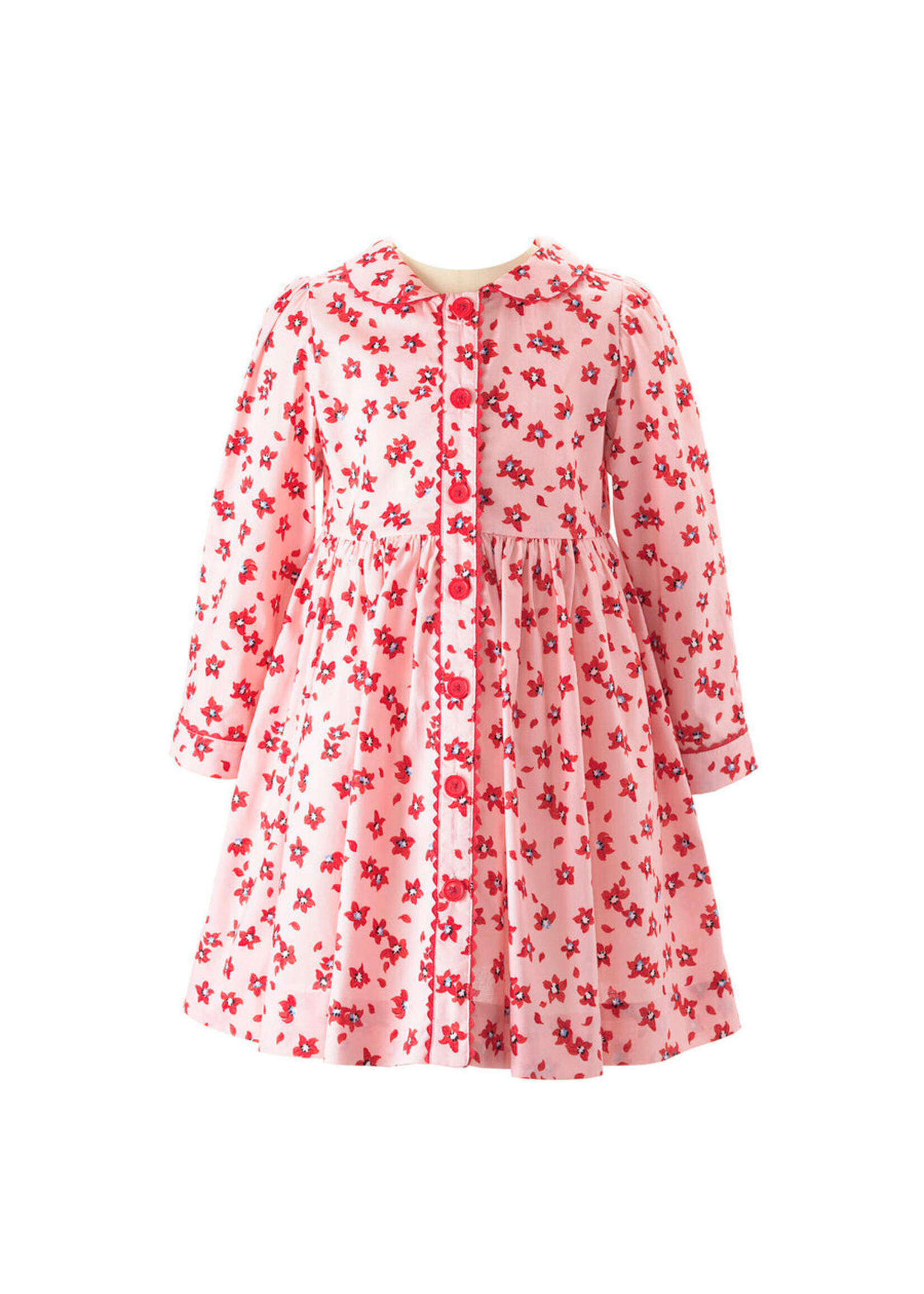 Rachel Riley Petal Button Front Dress - Covey House Children's Clothier