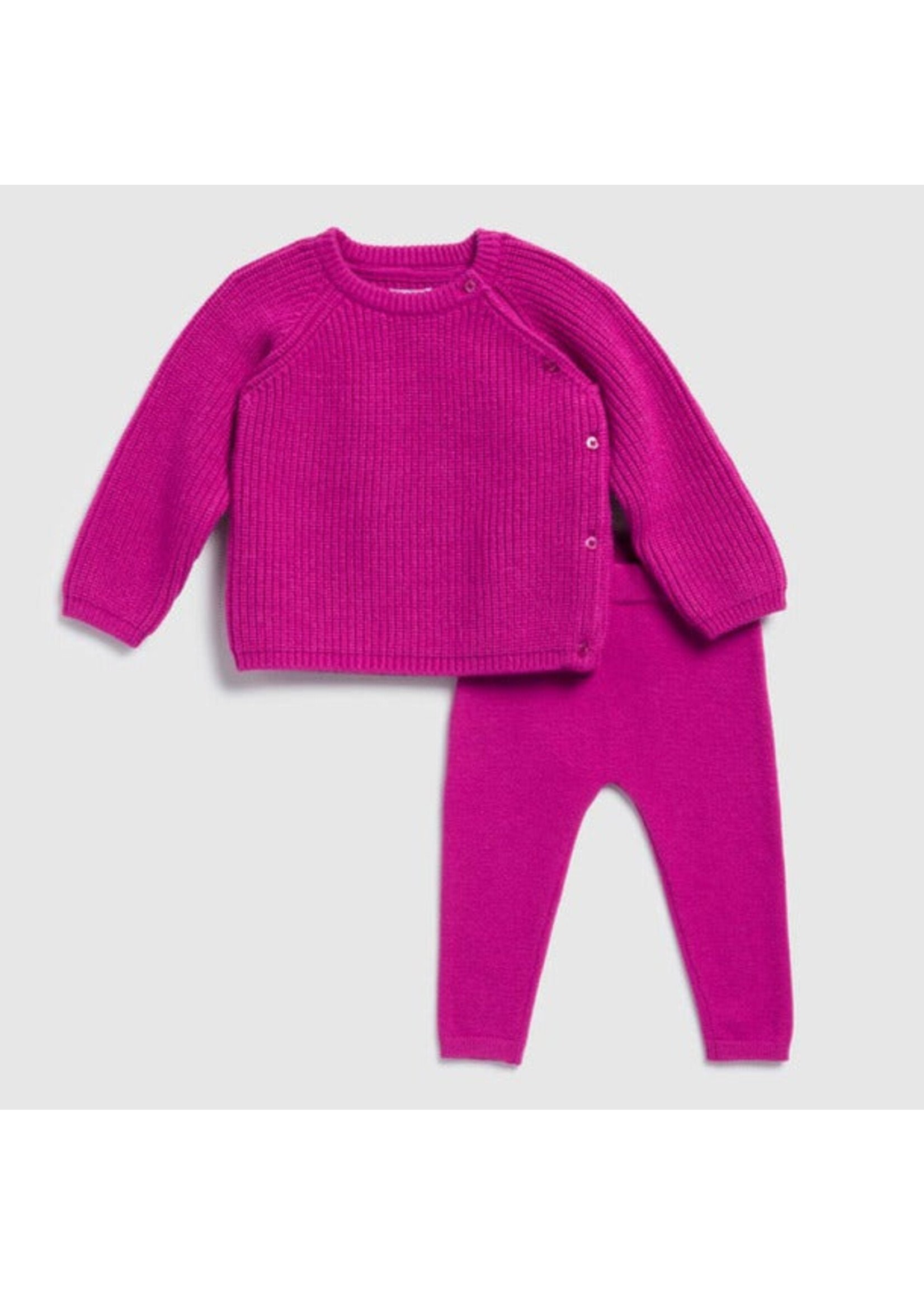 Splendid Splendid Hot Pink Sweater Set