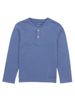 Properly Tied Shoreline Henley LS Stone Blue