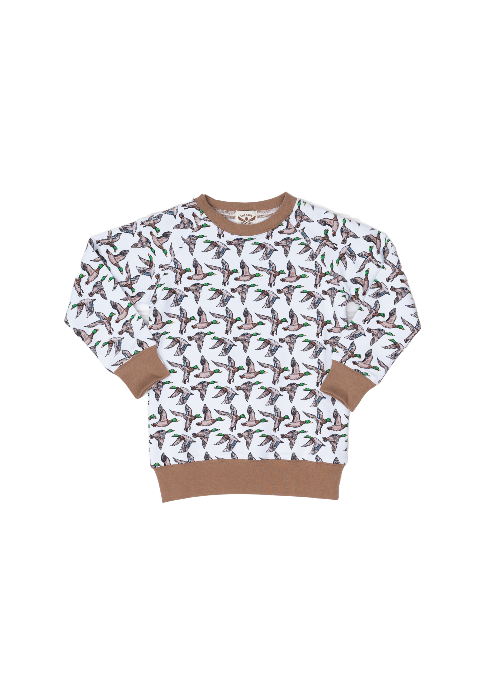 The Oaks Apparel The Oaks Apparel Sweatshirt - White Mallard