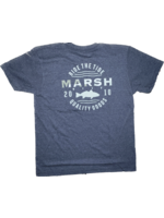 Marsh Wear Marsh Wear Low Country Navy Heather Tee