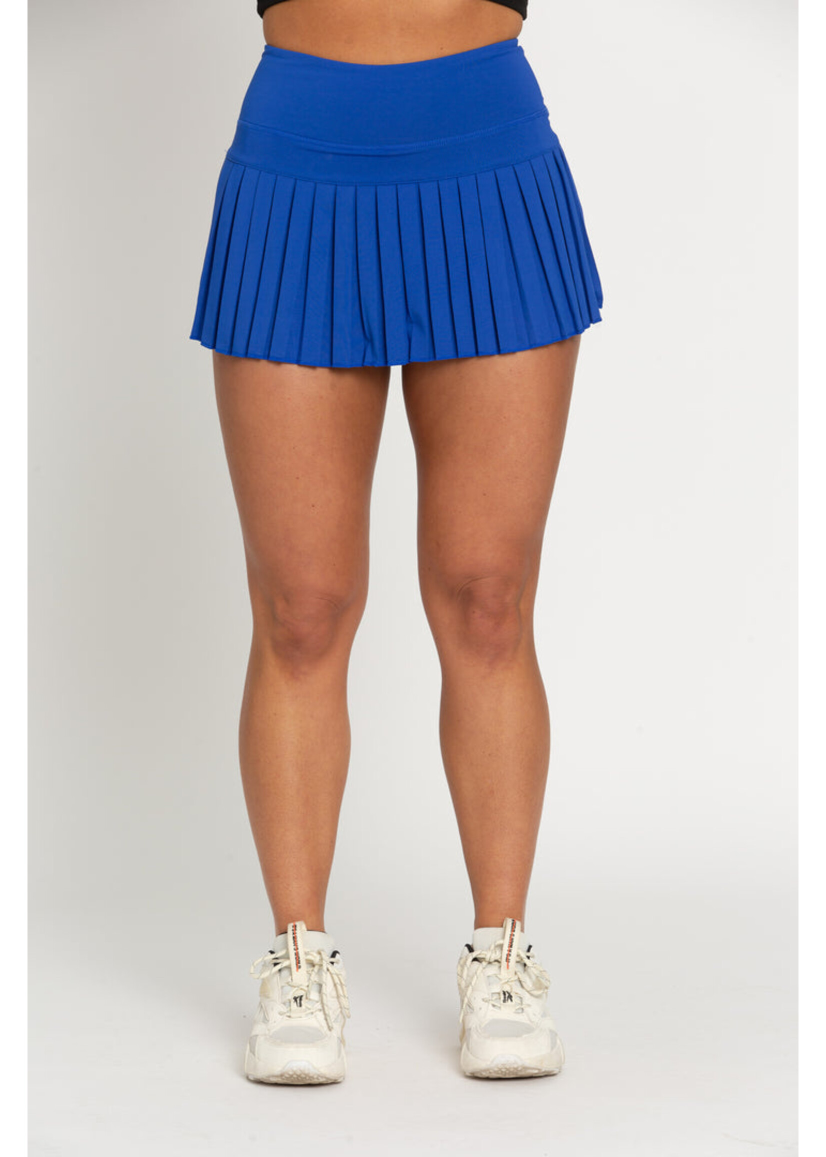 Gold Hinge Cobalt Pleated Skirt Covey House Children's Clothier