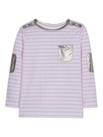 Bisby Bisby Breton Top Pink Stripe