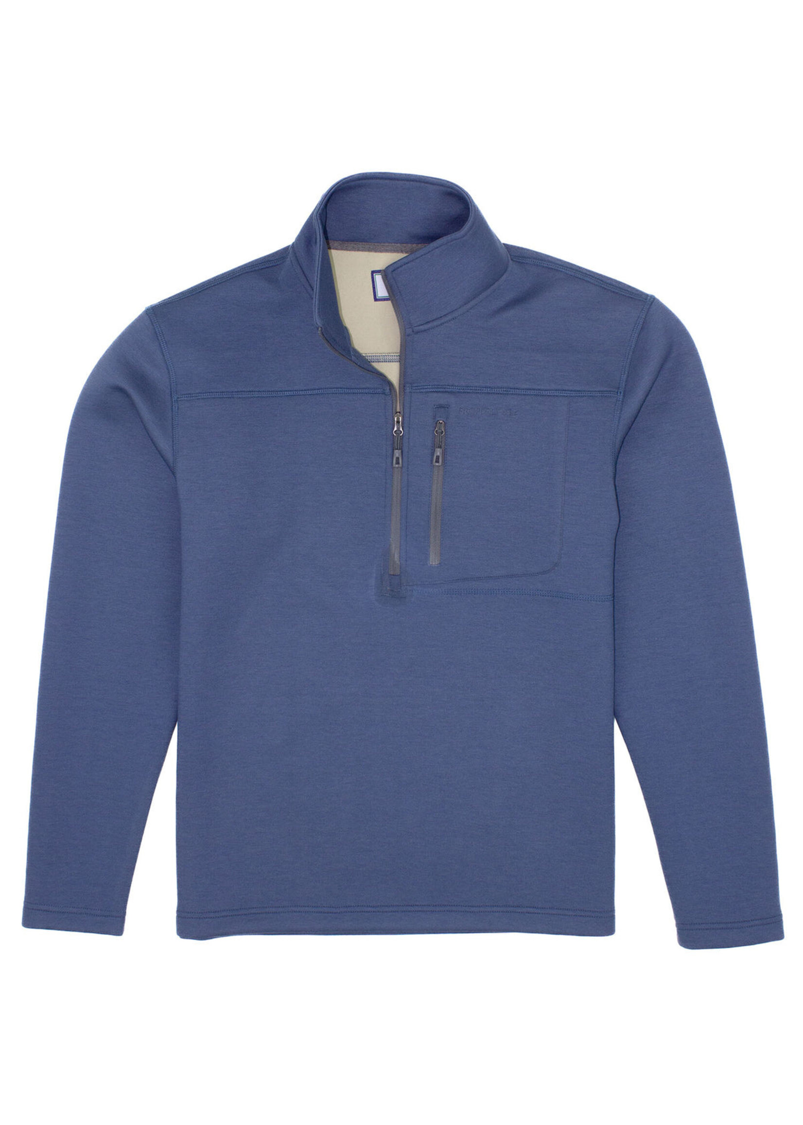 Properly Tied Arctic Pullover Stone Blue