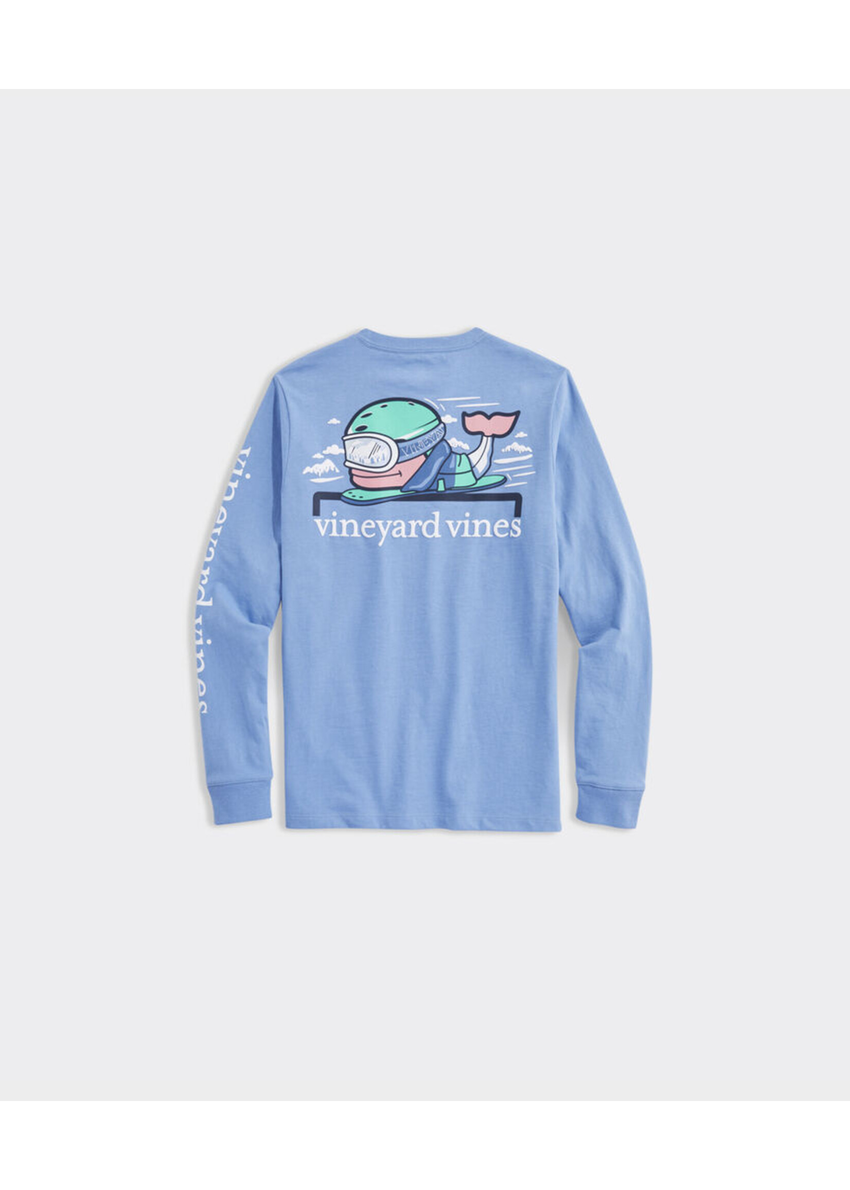 Vineyard Vines Boys Whale Snowboard LS Tee Covey House