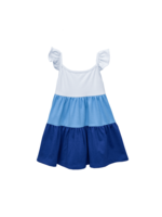 Zuccini Kids Zuccini Kids Petunia Dress - Light Blue Knit