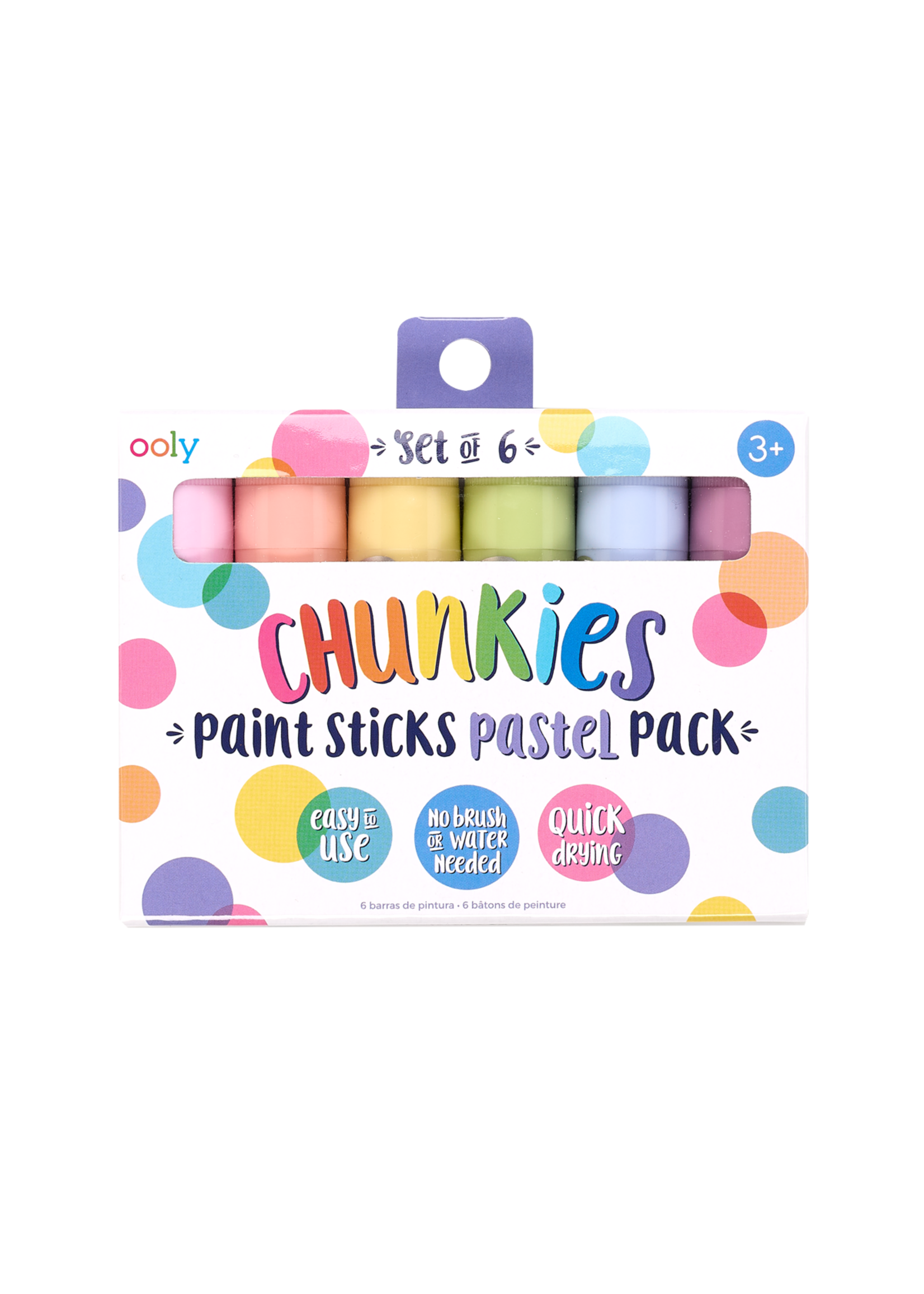 Ooly Chunkies Paint Sticks Pastel