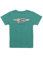 Properly Tied Boys Teal Tied Off Tee