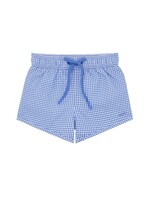 Minnow Minnow Boys Sky Blue Gingham Boardie