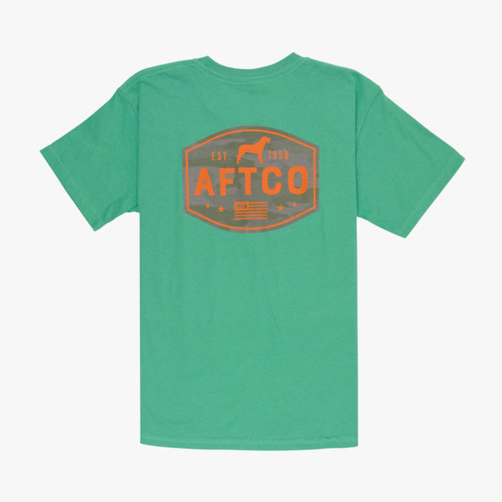 AFTCO Aftco Kelly Green Best Friend Tee
