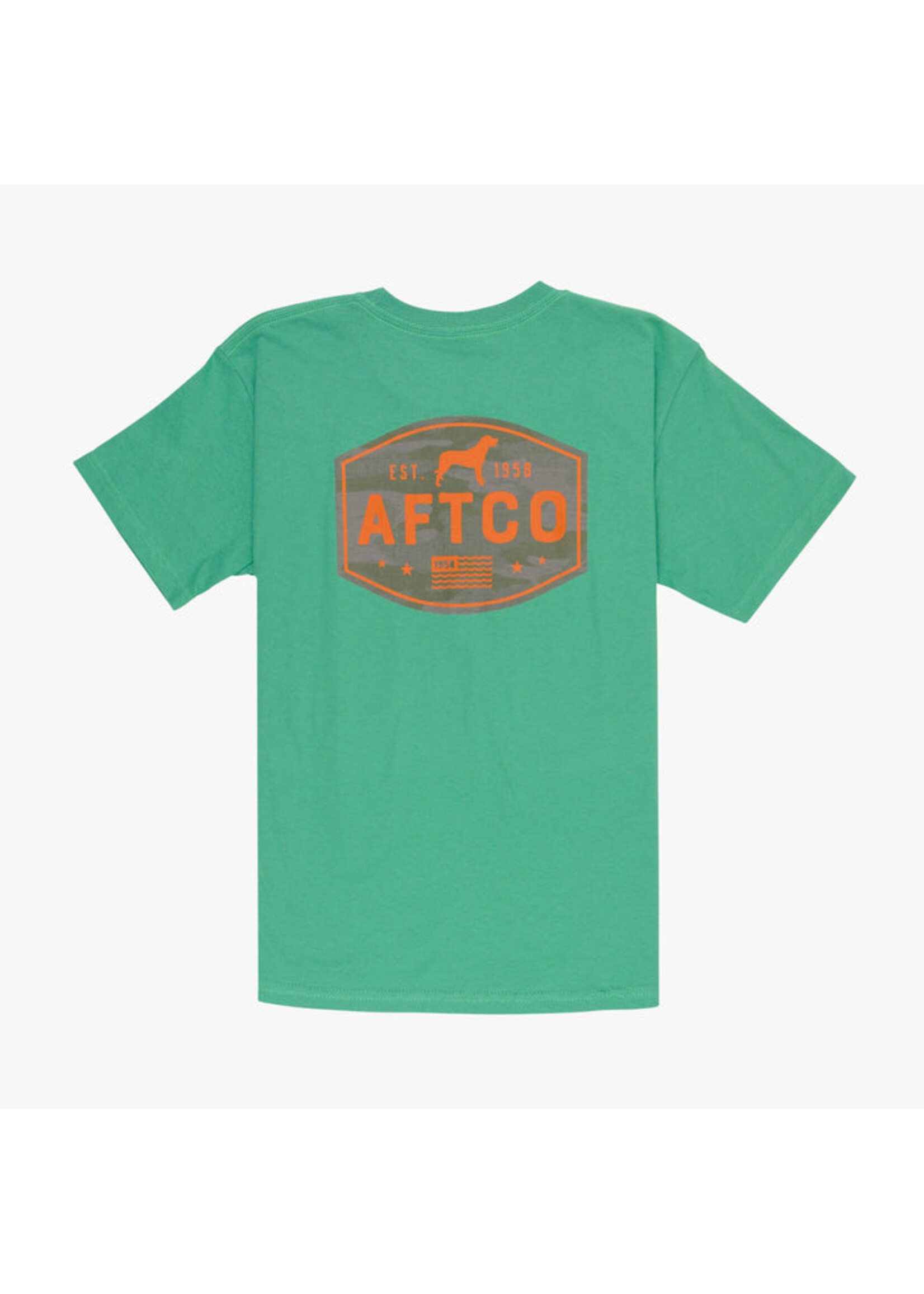 AFTCO Aftco Kelly Green Best Friend Tee