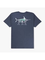 AFTCO Aftco Heather Teamwork Tee