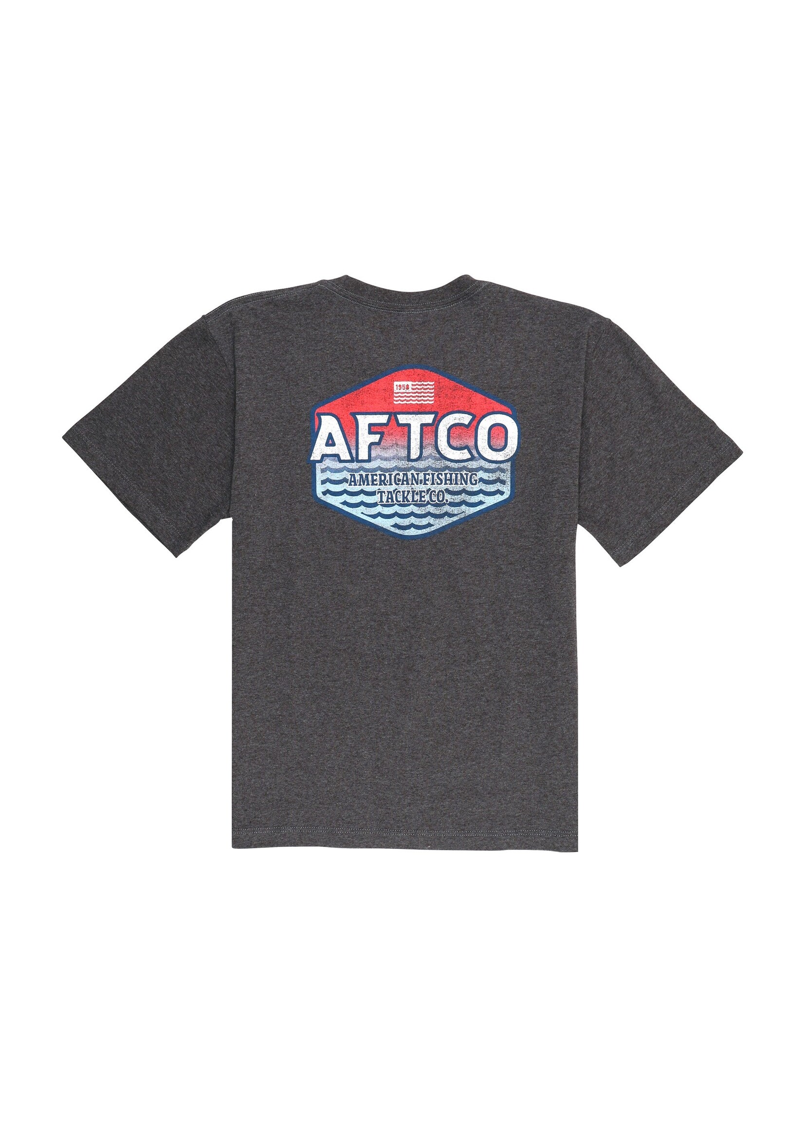 AFTCO Aftco Royal Heather Sunset Tee