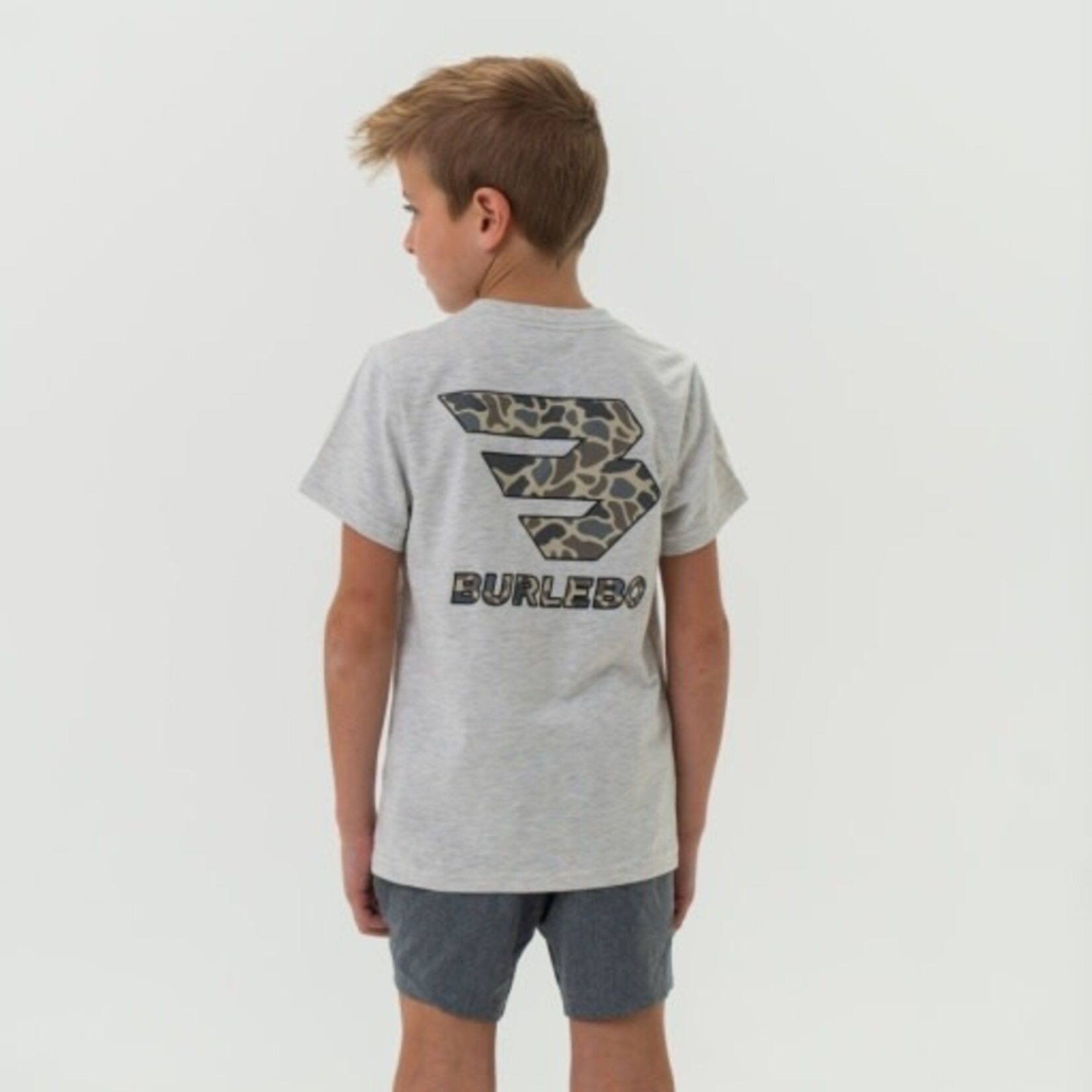 Burlebo Burlebo Youth Camo Flying B Tee
