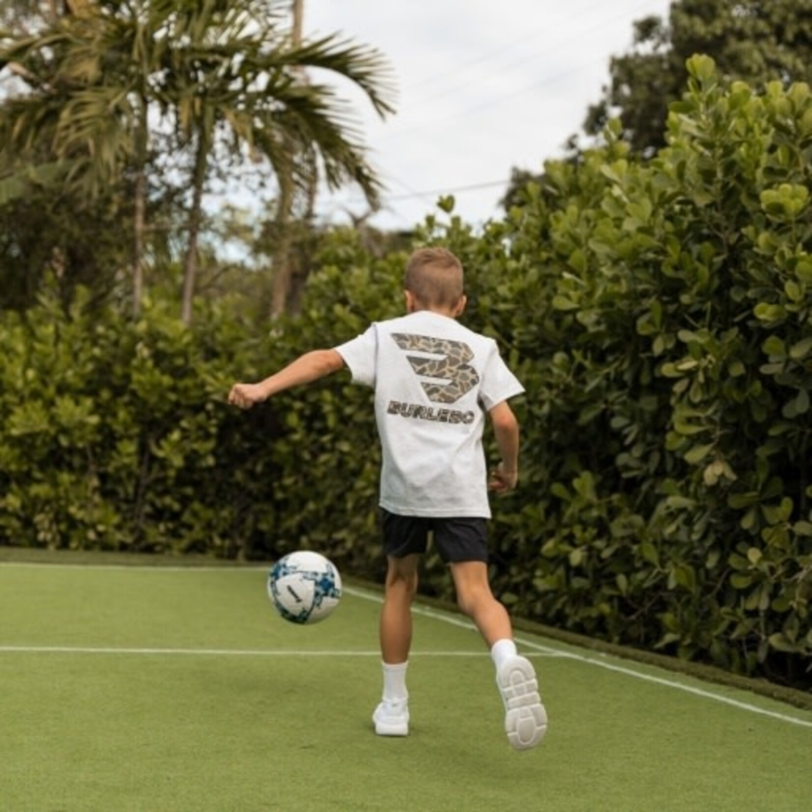 Burlebo Burlebo Youth Camo Flying B Tee