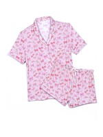 Katie J NYC Katie J Pink Bows Pajamas