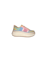 Covey House CH Light Pink Multi Platform Sneaker