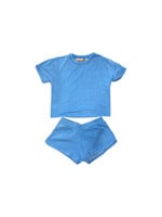 Vintage Havana Vintage Havana Blue SS Tee and Short Set