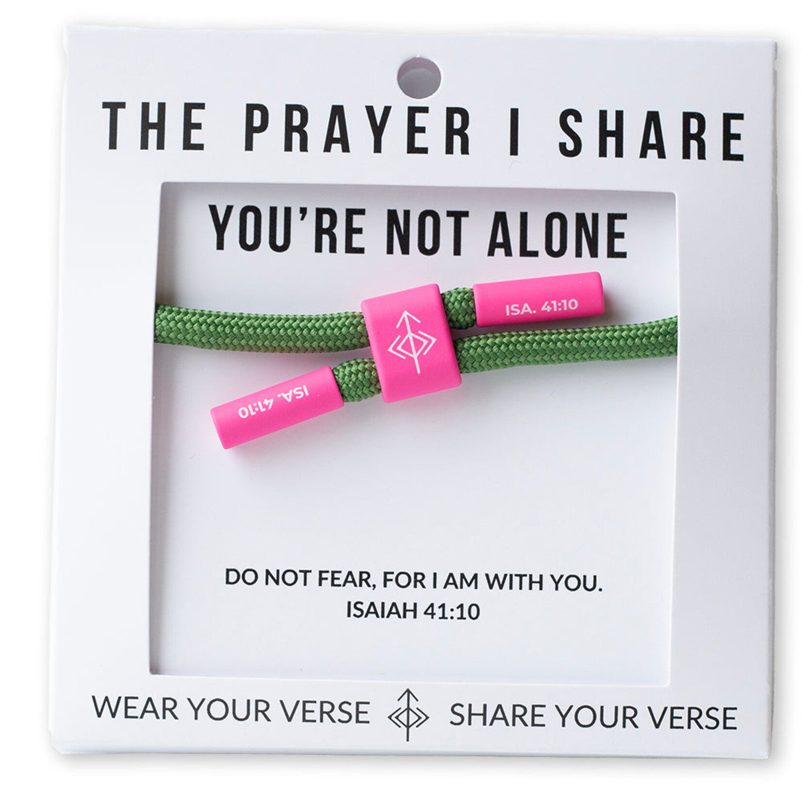 The Prayer Share Prayer Share You're Not Alone Bracelet