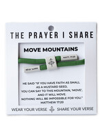 The Prayer Share Prayer Share Move Mountains Bracelet