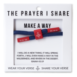 The Prayer Share Prayer Share Make A Way Bracelet